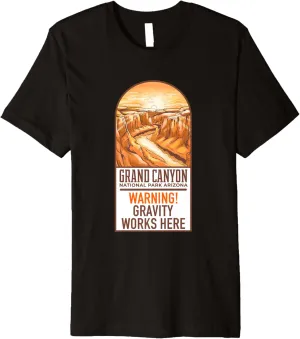 Funny Grand Canyon National Park Saying Gravity Premium T-Shirt