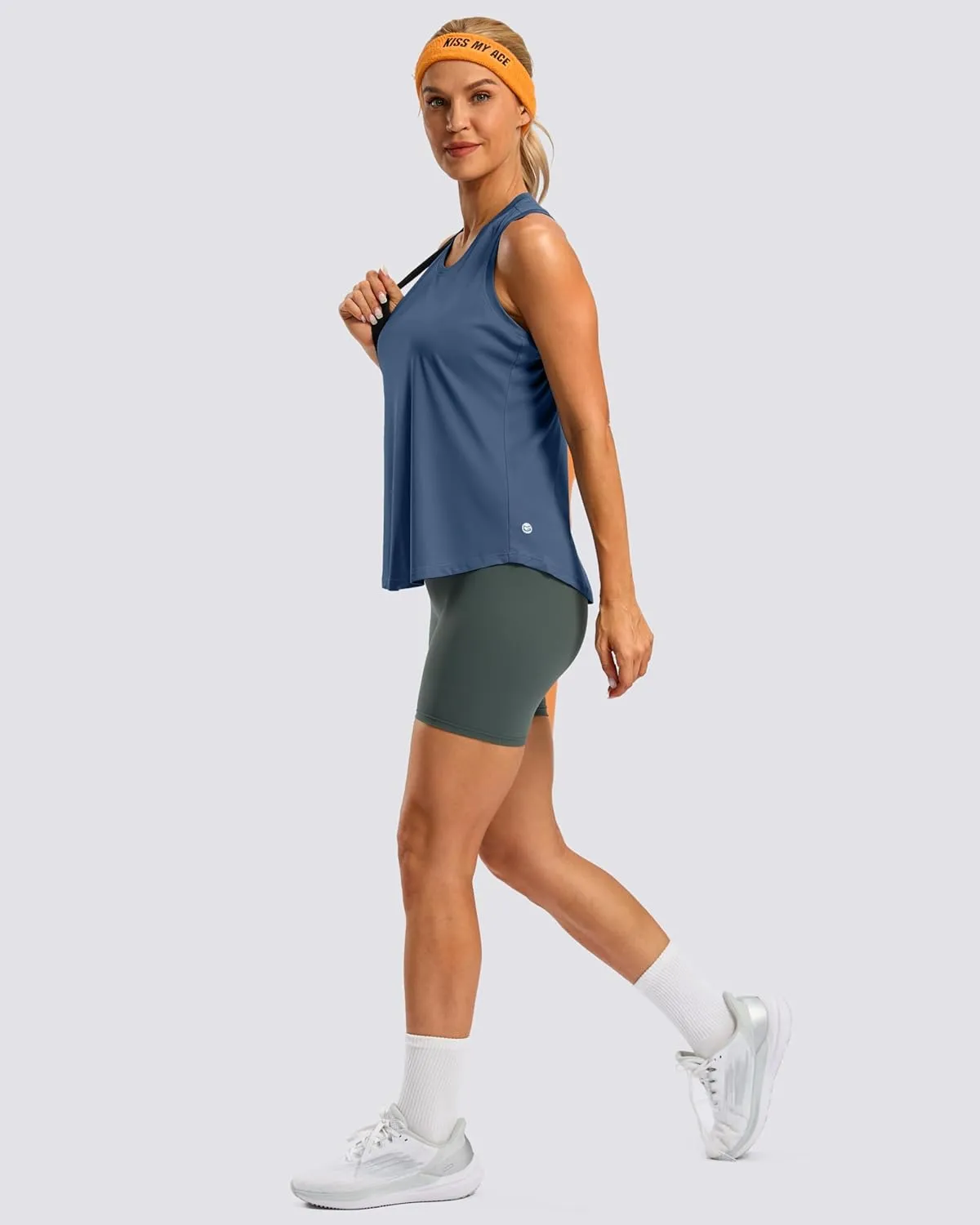 G Gradual Women's Workout Tank Tops Racerback Athletic Yoga Tops Loose Fit Sleeveless Running Gym Sports Shirts for Women