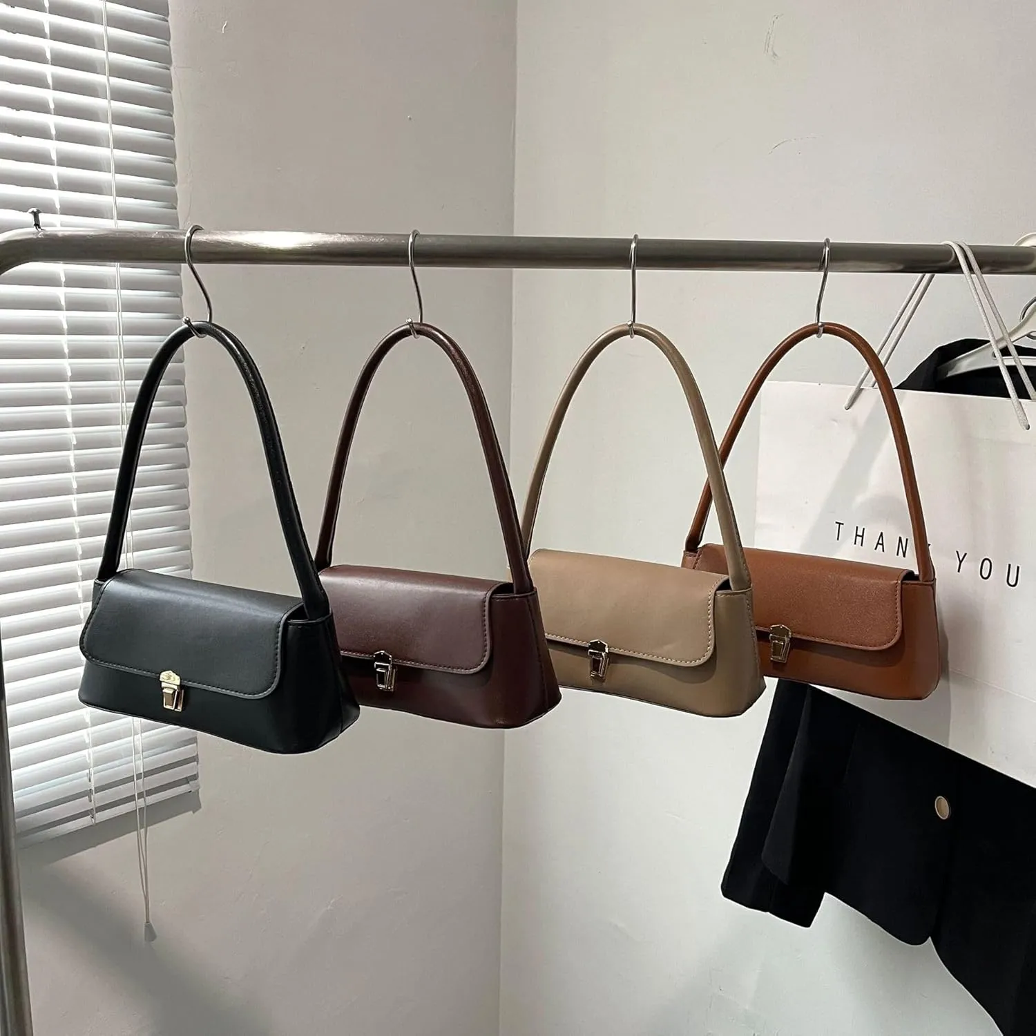 Handbags for Women Elegant Leather Wallet Ladies Shoulder Bags Designer Top Handle Armpit Bag Handbag