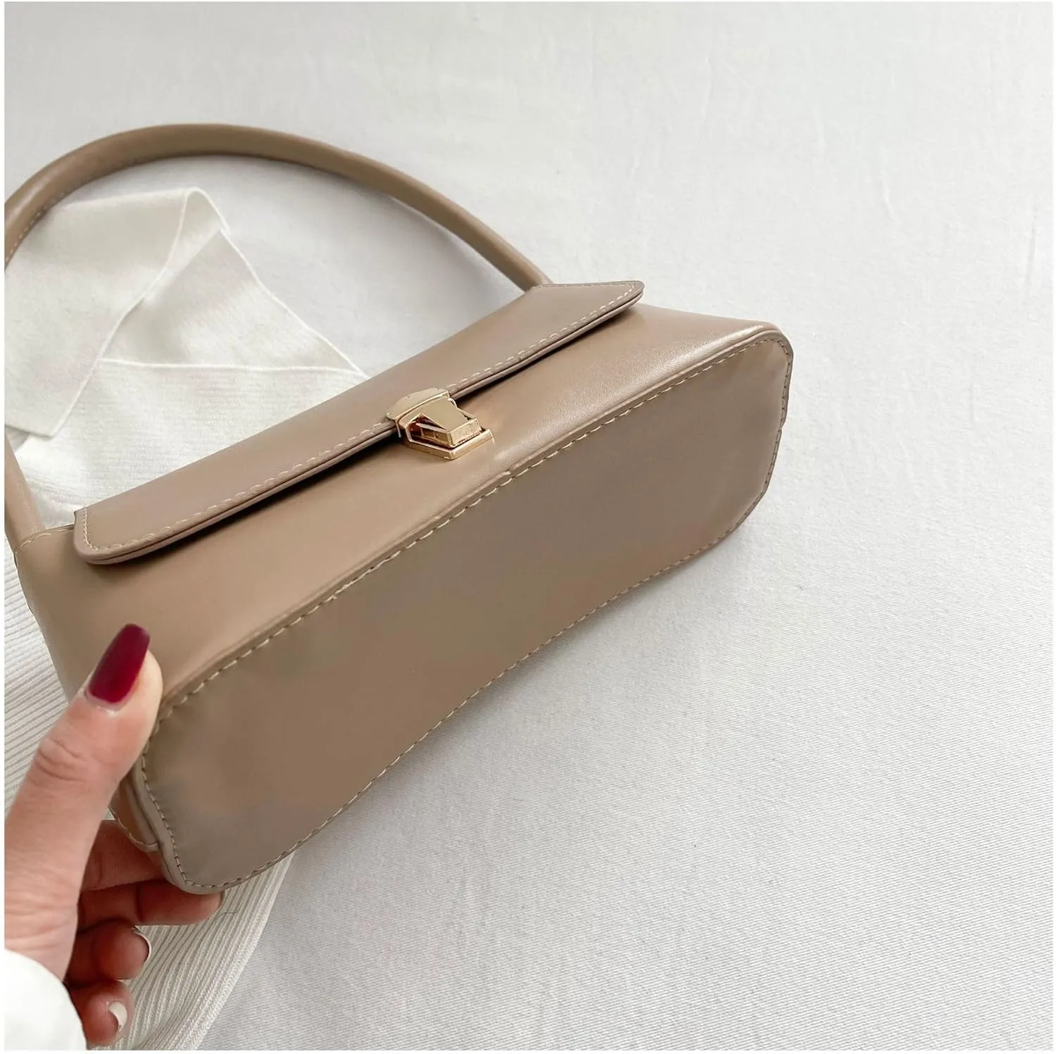 Handbags for Women Elegant Leather Wallet Ladies Shoulder Bags Designer Top Handle Armpit Bag Handbag