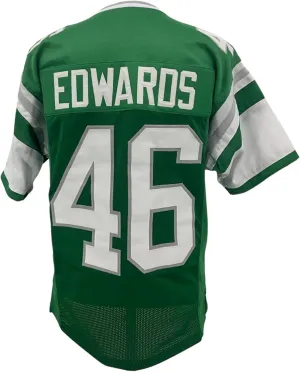 Herman Edwards Jersey Green Philadelphia | Unisex Adult Sizes S-5XL Unsigned Custom Sewn Stitched