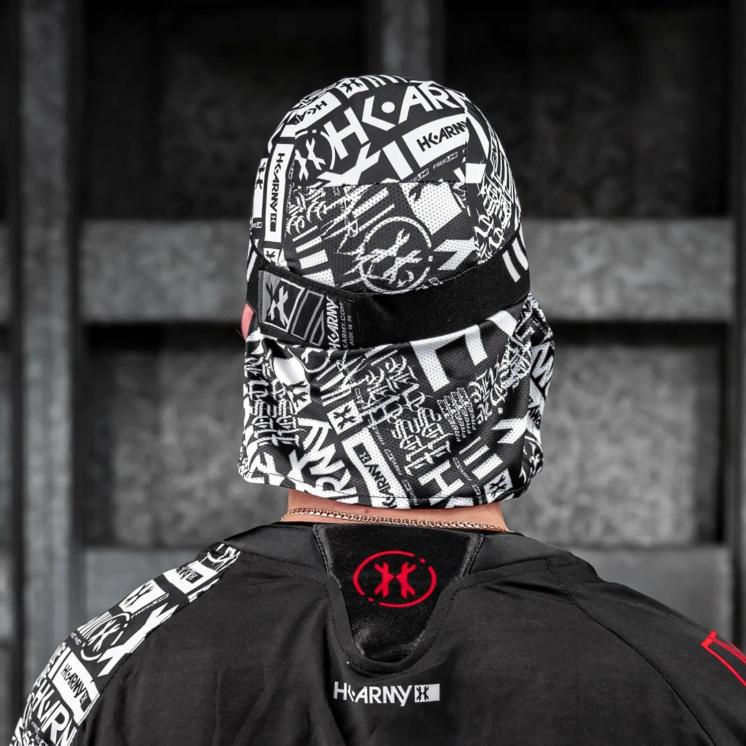 HK Army Skull Wrap Headwrap for Paintball & Airsoft