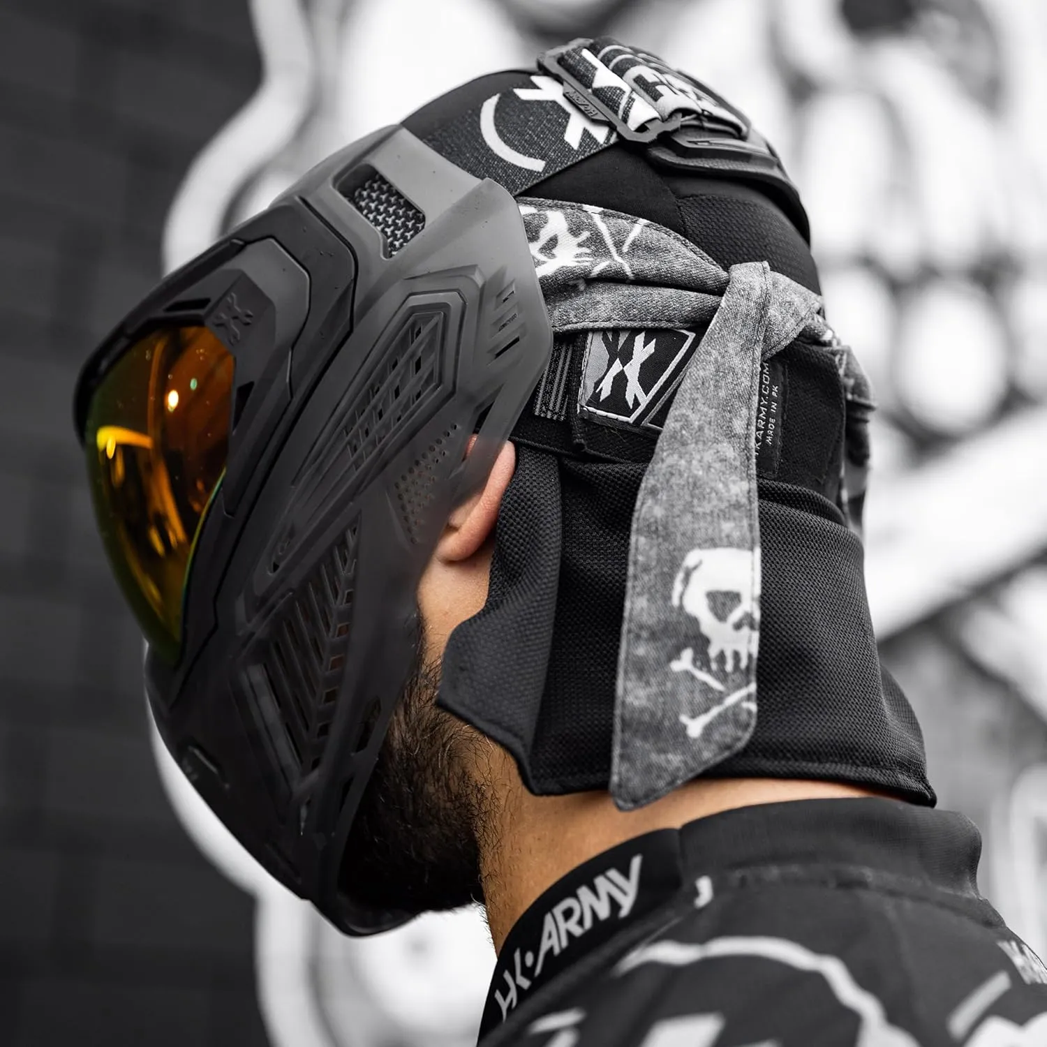HK Army Skull Wrap Headwrap for Paintball & Airsoft