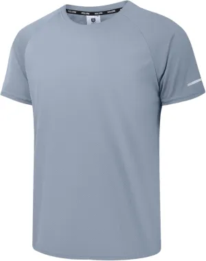 Holure Men's Mesh Quick-Dry Short Sleeve Workout T-Shirt