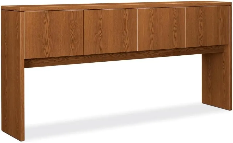 HON Company Stack-On Storage Racks, 78 by 14-5/8 by 37-1/8-Inch, Medium Oak