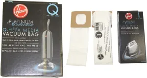 Hoover AH10000 Platinum Type-Q & I HEPA Vacuum Bags (6 Q bags & 4 I Bags)