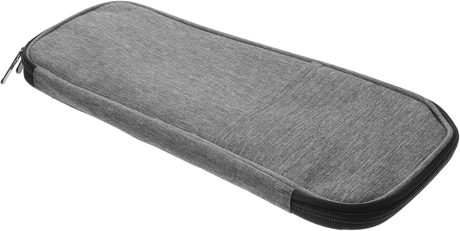 Housoutil Keep Your Hooks in Order: Knitting Needle Crochet Hook Organizer Bag Compact Portable Handbag for Travel