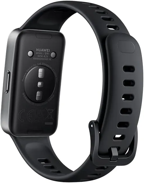 HUAWEI Band 10 Smartwatch with AI-Powered Fitness Monitoring, Pro-Level Sleep Analysis, Emotional Wellbeing Assistant,Streamlined Metallic Design,Fast Charging,iOS Android (Band 10, Strap Black)