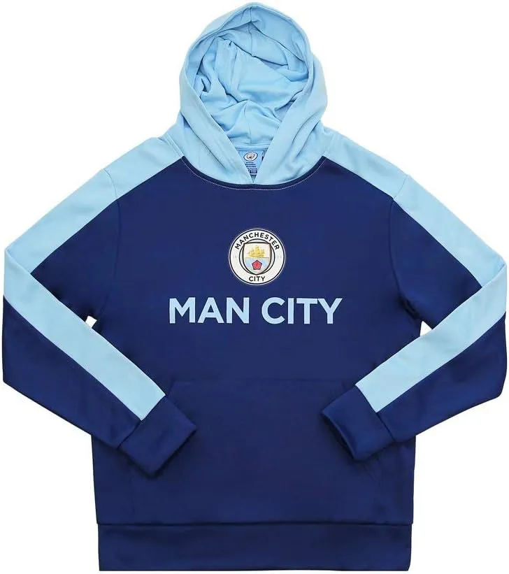 Icon Sports Boys' Manchester City Pullover Hoodie