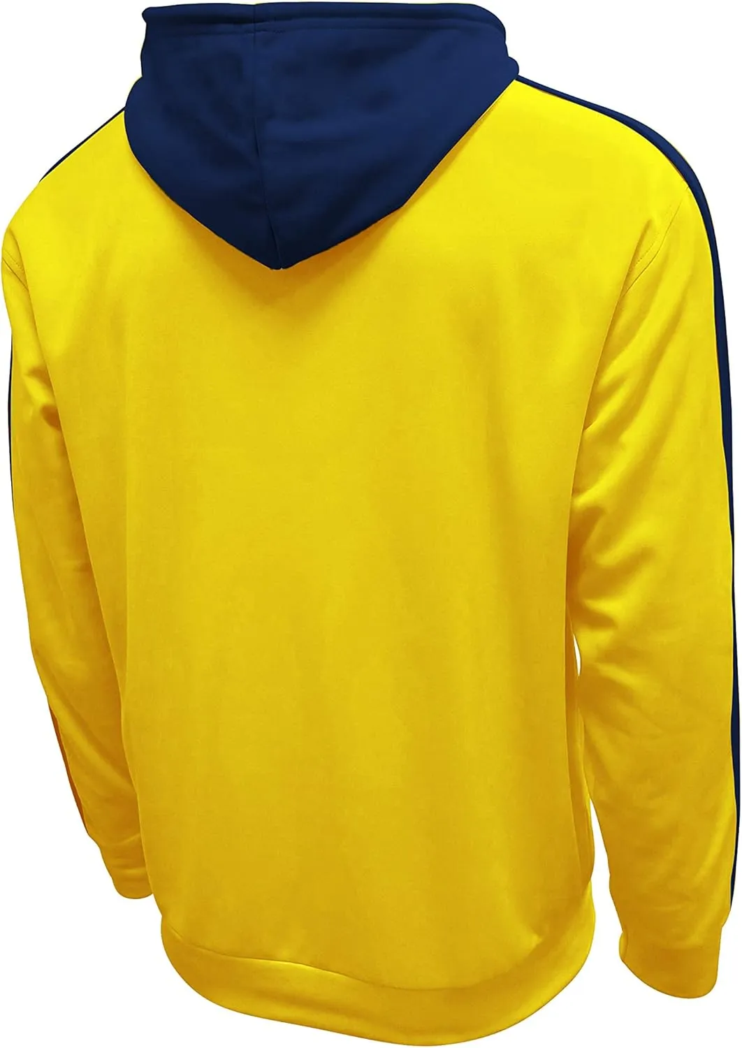 Icon Sports FC Barcelona Officially Licensed Barça Adult Men's Pullover Hooded Sweatshirt