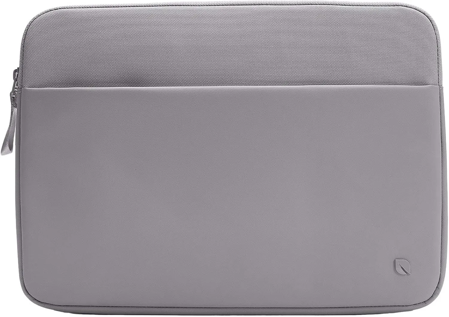 Incase A.R.C. Sleeve with ReSpun 100% Recycled Polyester - 13" & 14" MacBook/Laptop & iPad/Tablet Case - Cushioned Faux Fur Lining, External Zippered Slip Pocket - Grey