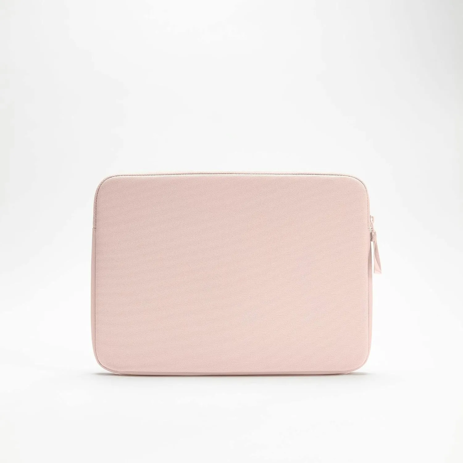Incase A.R.C. Sleeve with ReSpun 100% Recycled Polyester - 13" & 14" MacBook/Laptop & iPad/Tablet Case - Cushioned Faux Fur Lining, External Zippered Slip Pocket - Peach