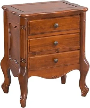 International Caravan Furniture Piece Windsor Three Drawer Table