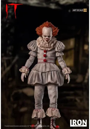 Iron Studios IT Pennywise Deluxe Fine Art Scale 1/10th Statue