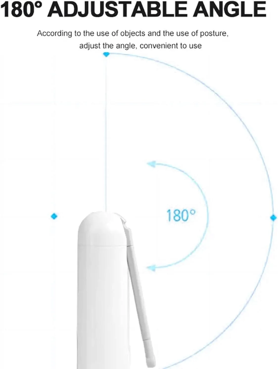 ISENXI Portable Bidet for Travel & Electric Bidet Toilet Use - Handheld Bidet with Adjustable Nozzle, Reusable & Compact Design - Ideal for Postpartum Care, Elderly, Camping (Pink)