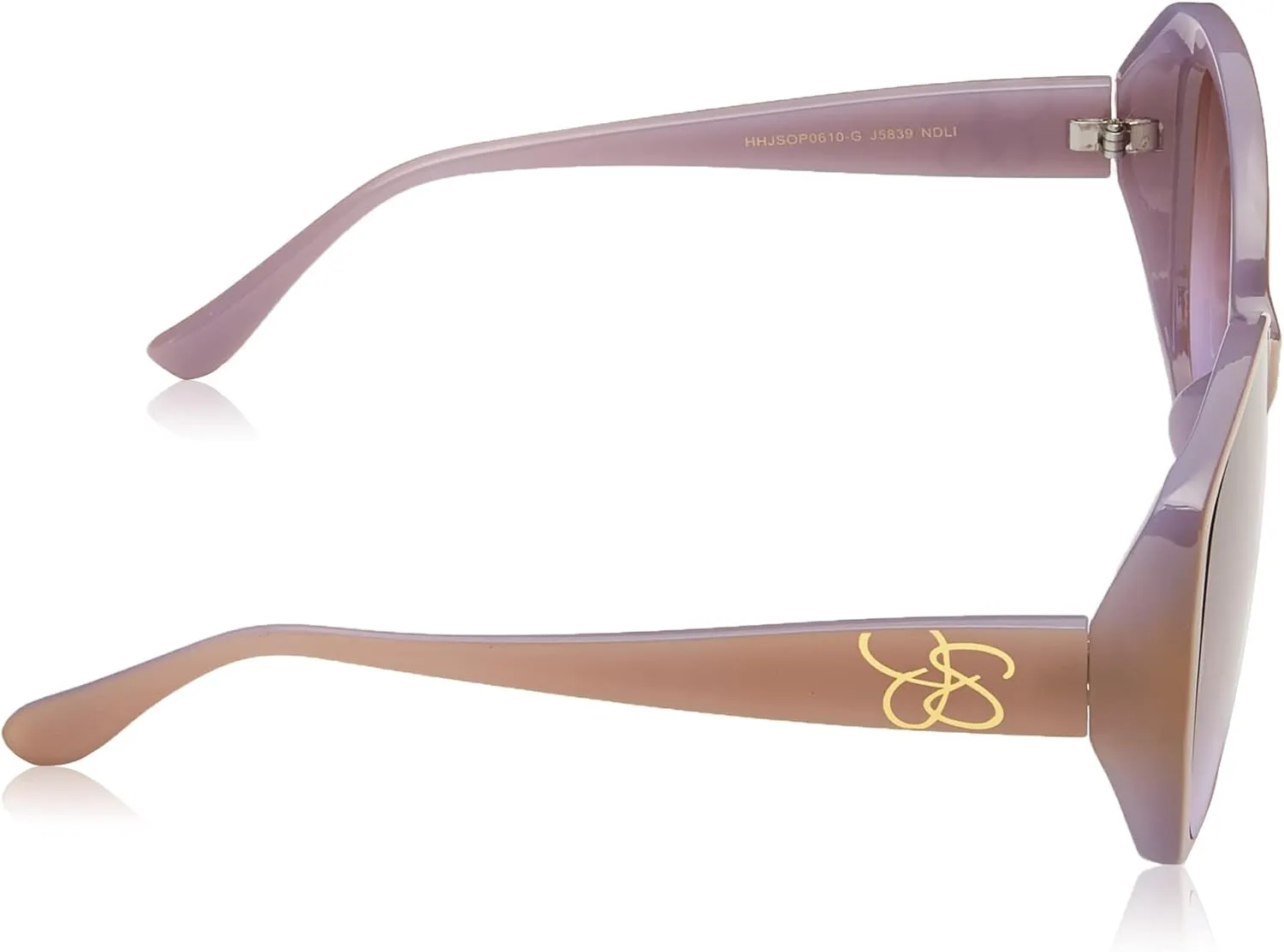 Jessica Simpson Women's J5839 Oversized Butterfly Sunglasses