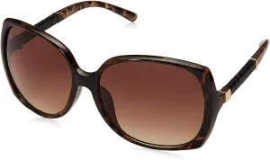 Jessica Simpson Women's J5839 Oversized Butterfly Sunglasses