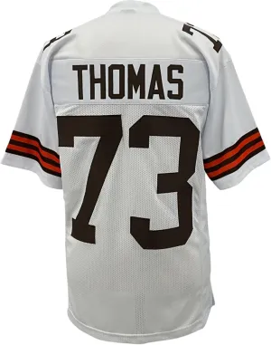 Joe Thomas Jersey White Cleveland | Unisex Adult Sizes S-5XL Unsigned Custom Sewn Stitched