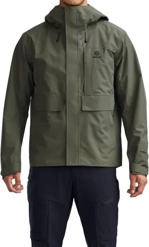 KAILAS Men's Hiking Shell Jacket Lightweight Waterproof Hooded Running Jacket Rain Jacket Outdoor Raincoat
