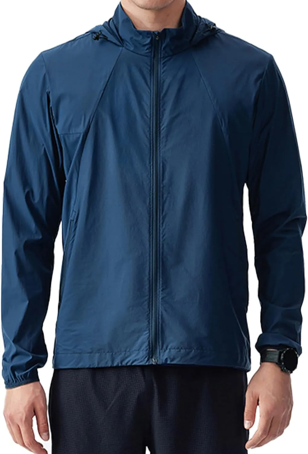 KAILAS Men's Running Jacket Windbreakers Sun Protection Rain Jacket Ultralight Hooded for Hiking Traveling