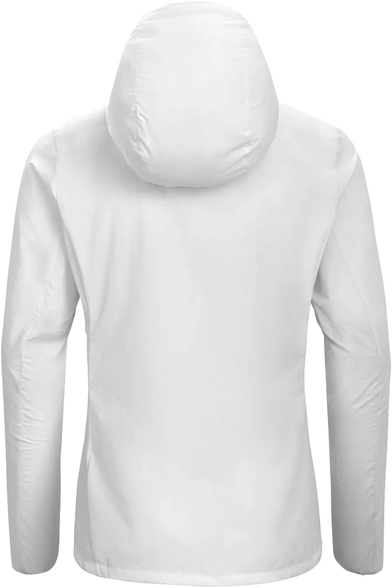 KAILAS Women's Windbreakers UPF 100  Sun Protection Rain Jacket Ultralight Hooded for Hiking