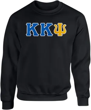 Kappa Kappa Psi Twill Letter Crewneck Sweatshirt