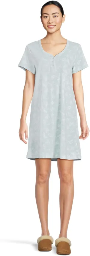 Karen Neuburger Women's Spring Dreams Henley Sleepshirt
