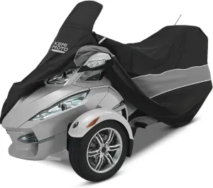 KEMIMOTO RT Cover Compatible with Can-Am Spyder RT/RT Limited 2010-2019 Ungraded 420D Outdoor Protection Windshield Liner Dustproof All Weather Resistant with Ventilation Holes