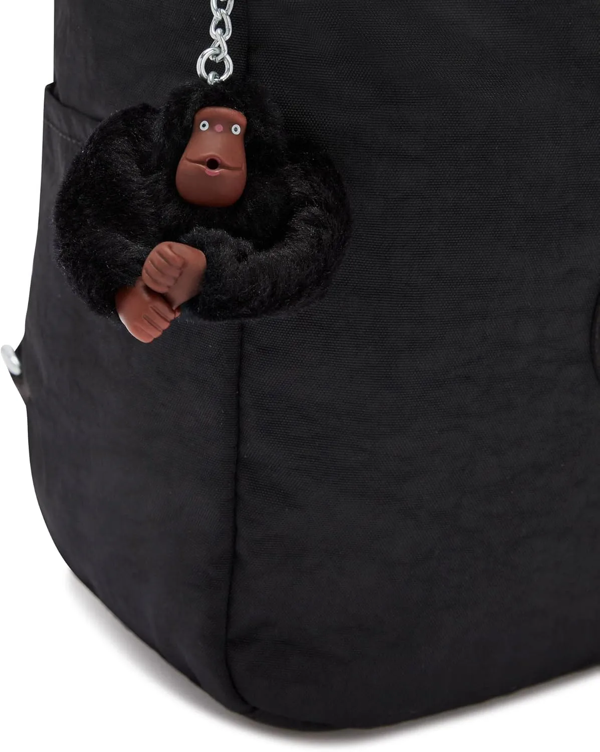 Kipling Women's Ferris Backpack, Adjustable Padded Straps, Monkey Keychain, Accessories Organizer, Nylon Bag
