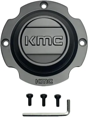 KMC Wheels UTV KS2CAP1548-SB38 Satin Black Center Cap