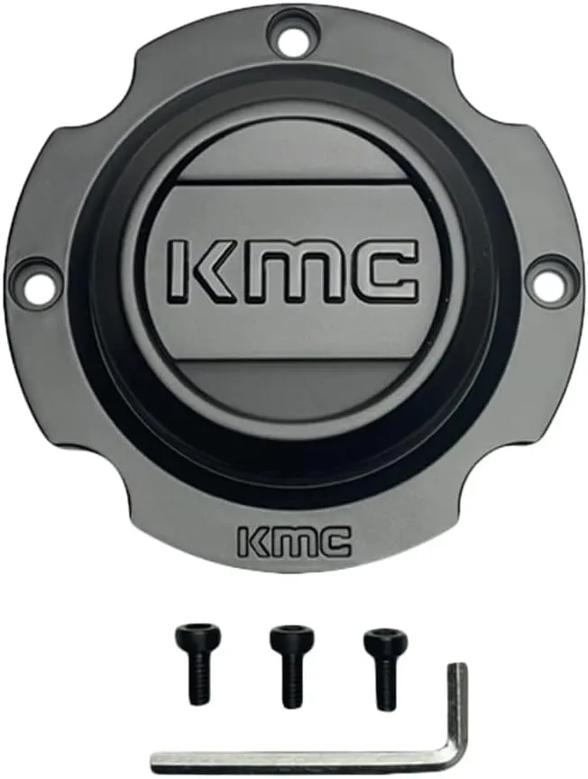 KMC Wheels UTV KS2CAP1548-SB38 Satin Black Center Cap