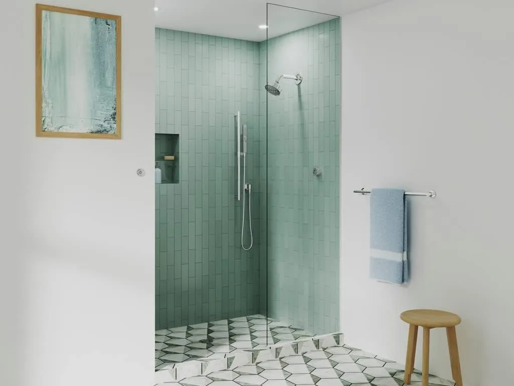 KOHLER 21336-BN Shift   Square Two-Function Handshower, Handheld Showerhead with 2 Spray Settings, 2.5 GPM, Vibrant Brushed Nickel