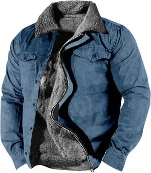 LCMTWX Mens Plaid Flannel Jacket Pocket Hooded Padded Loose Shirt Top Jacket Coats Casual Long Sleeve Coat with