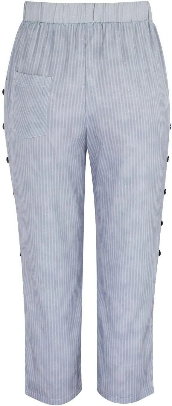 LCMTWX Petite Linen Pants Waist Pants Drawstring Capri Pants with Pockets Wide Leg Cropped Pants for Women Linen Pant