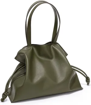 Leather Women's Large Capacity Tote Hand-held Shoulder Lucky Women's Armpit Bag