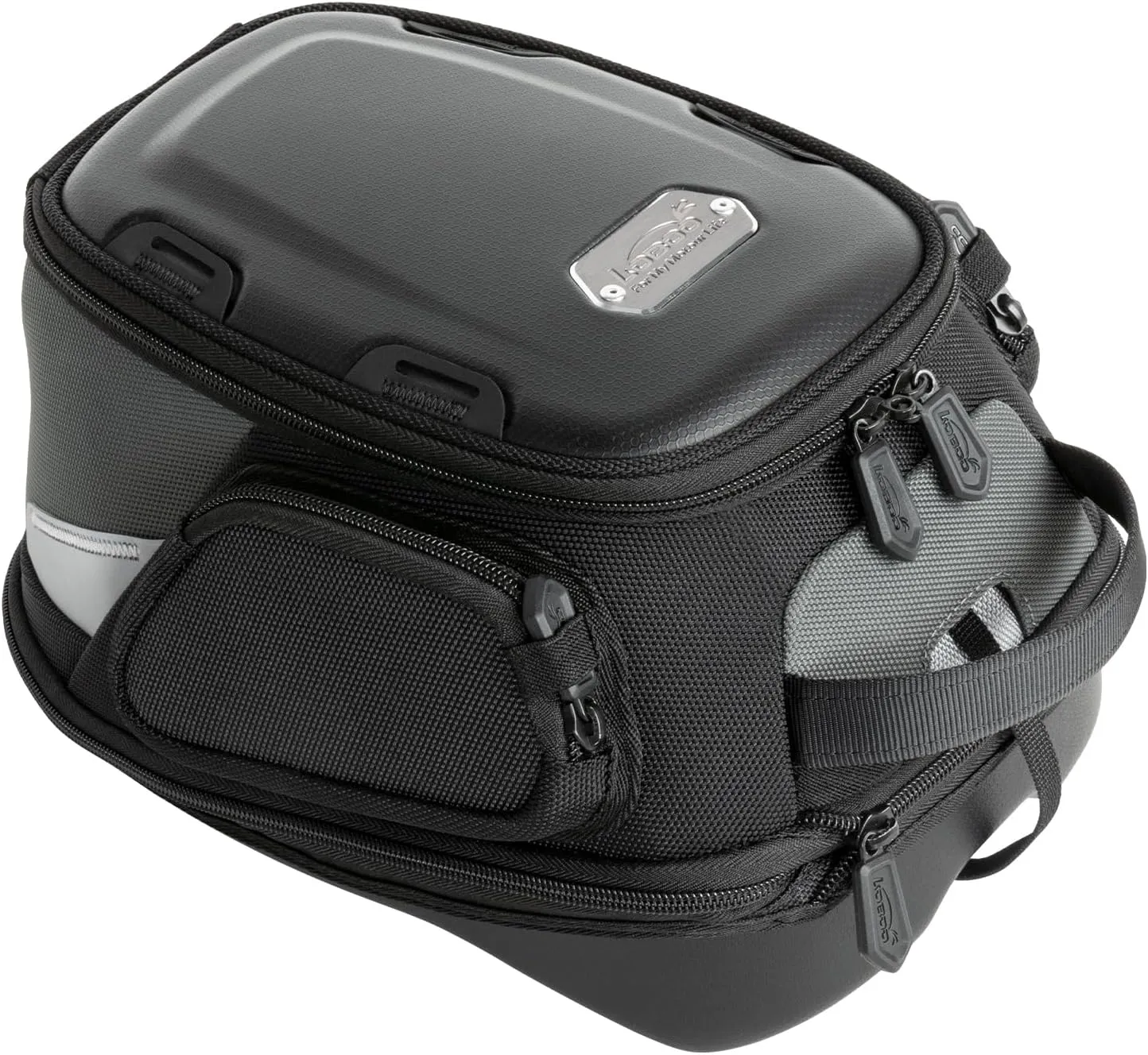 Loboo Motorcycle Tank Bag Expandable Motorcycle Bag, Magnetic Suction Quick Release No Contact With The Paint Surface Of The Fuel Tank Will Not Damage The Paint Surface Compatible With BMW for DUCATI