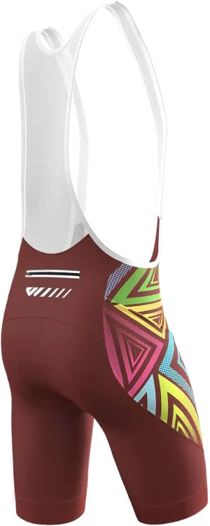 Logas Cycling Bib Shorts Men Cycling Shorts with Shoulder Straps Bike Biking Bibs with 4D Padding Breathable Quick-Dry