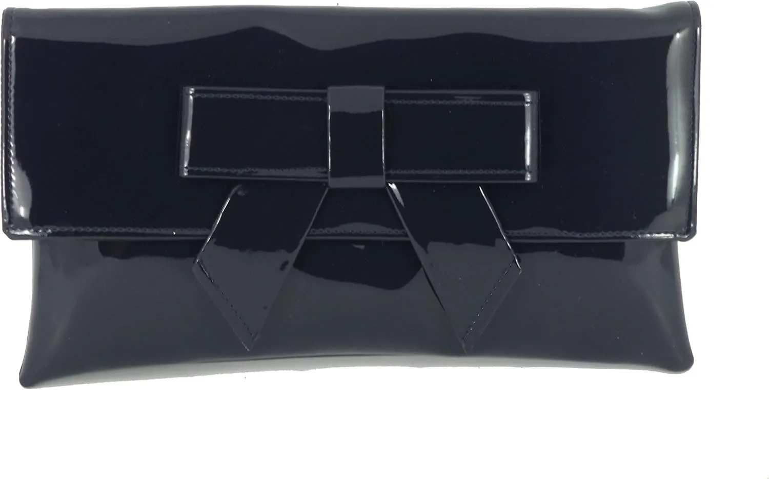 LONI Womens Cute Patent Faux Leather Clutch bag/Shoulder Bag