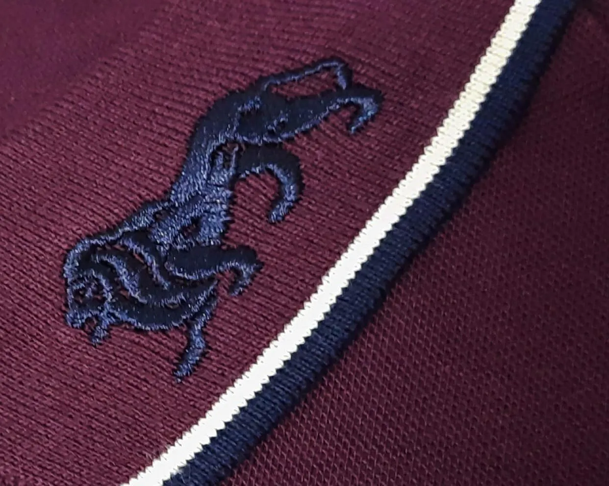 Lonsdale Classic Men's Polo Shirt Embroidered Logo 100% Cotton Pique Slim-Fit