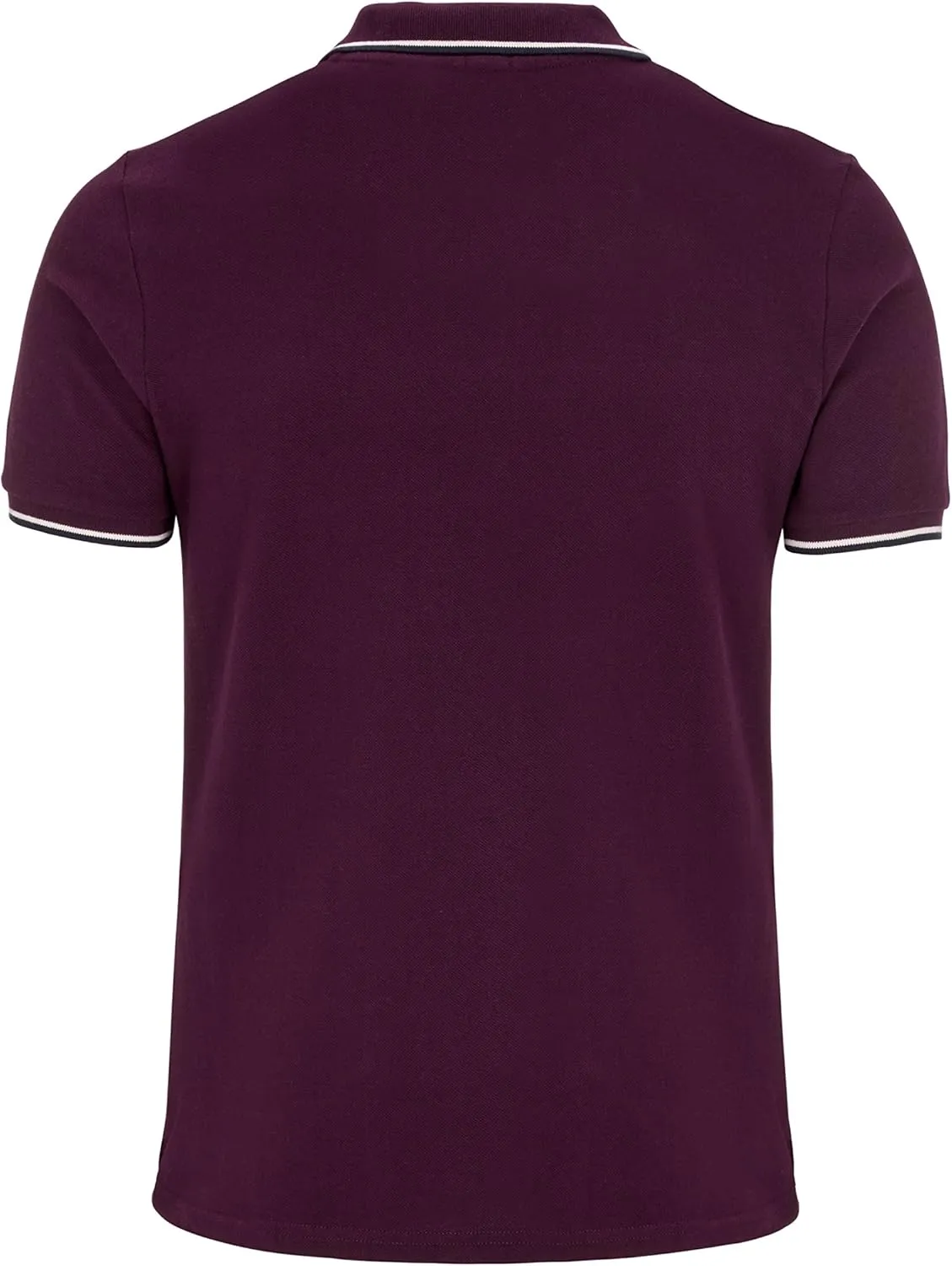 Lonsdale Classic Men's Polo Shirt Embroidered Logo 100% Cotton Pique Slim-Fit