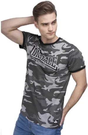 Lonsdale London Cobbett, Camouflage Jersey, Slim-Fit, Short Sleeve t-Shirt