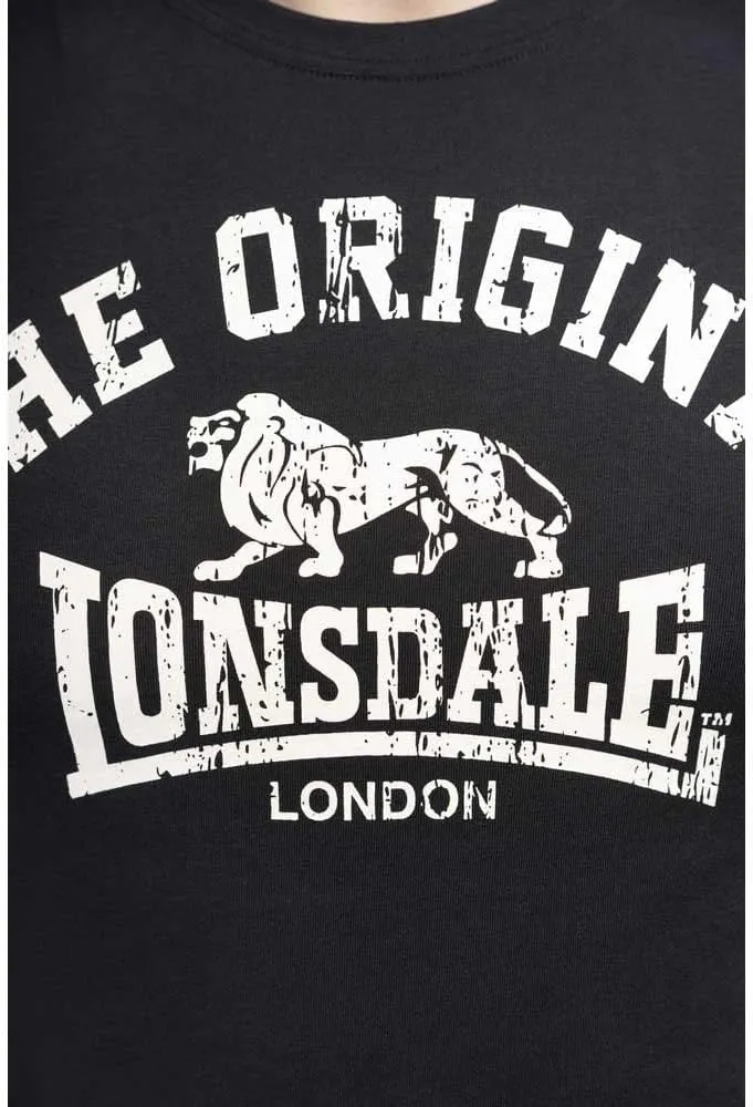 Lonsdale London Logo t-Shirt Original, UK Fashion tee, Regular-Fit