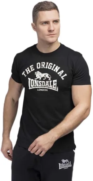 Lonsdale London Logo t-Shirt Original, UK Fashion tee, Regular-Fit