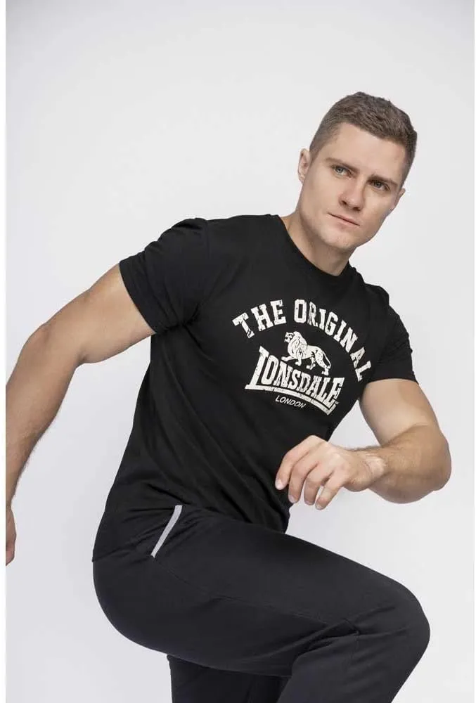 Lonsdale London Logo t-Shirt Original, UK Fashion tee, Regular-Fit