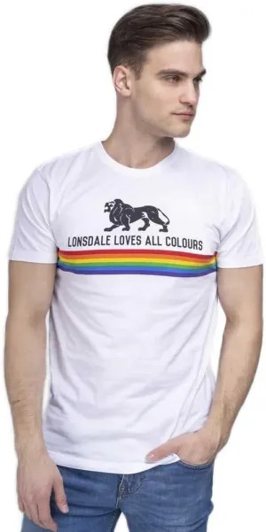 Lonsdale Loves t-Shirt Nelson, Regular fit