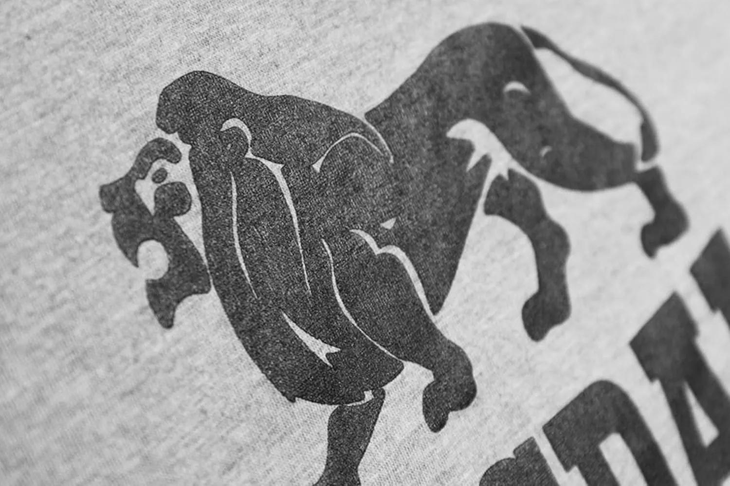 Lonsdale Men´s Black with White Logo Classic Lion Logo T-Shirt Regular Fit