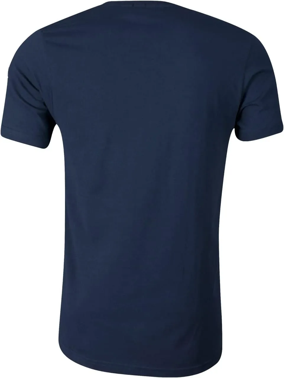 Lonsdale Men's Classic Flock Print Premium Logo T-Shirt 100% Cotton Slim-Fit
