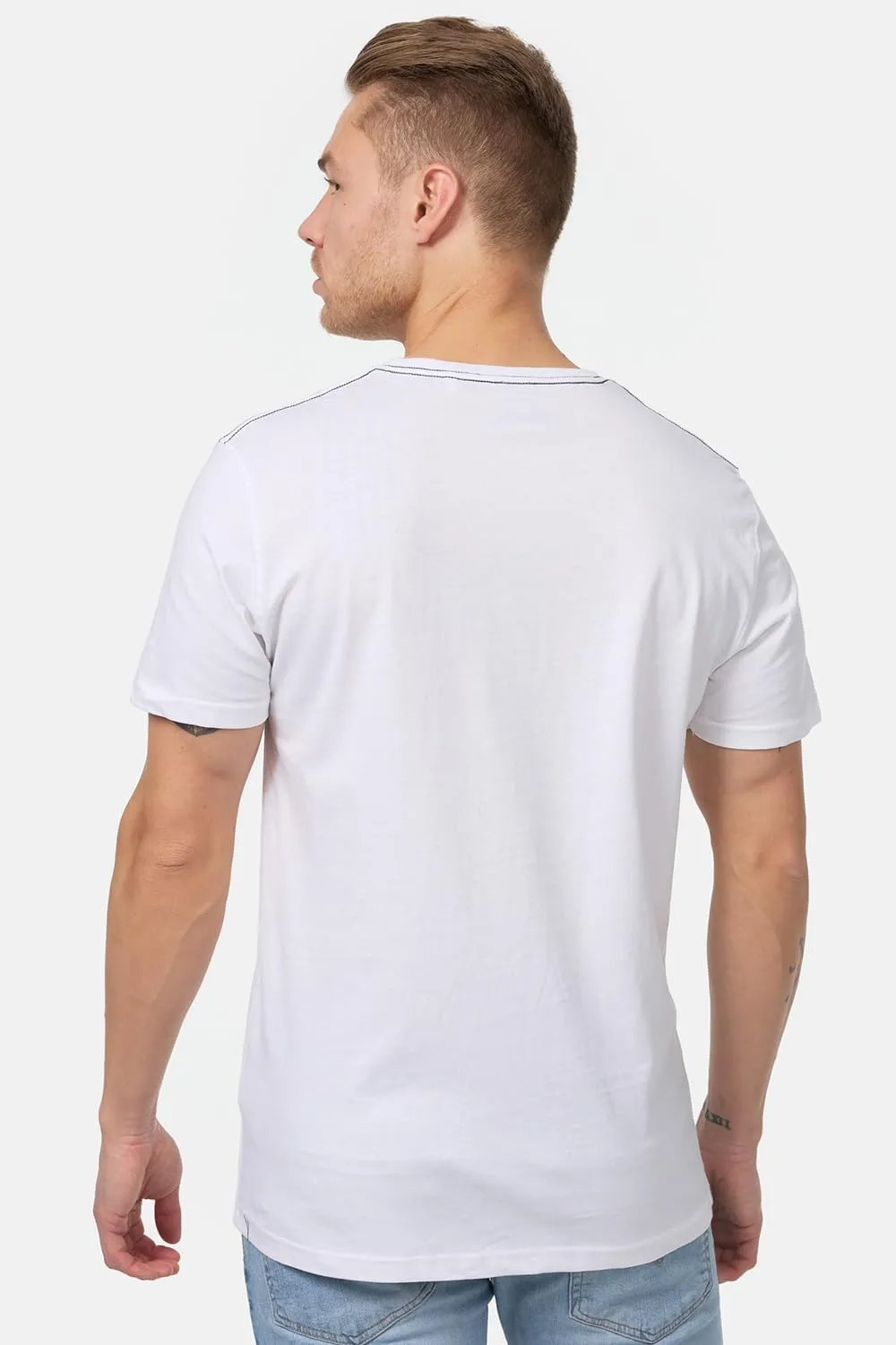 Lonsdale Men's Classic Two-Tone Logo T-Shirt Regular-Fit