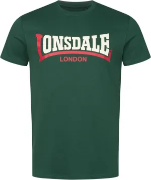 Lonsdale Men's Classic Two-Tone Logo T-Shirt Regular-Fit
