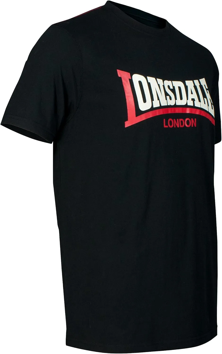 Lonsdale Men's Classic Two-Tone Logo T-Shirt Regular-Fit